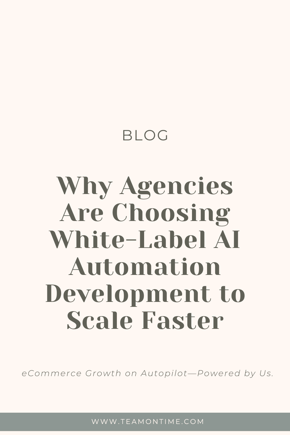 Why Agencies Are Choosing White-Label AI Automation Development to Scale Faster